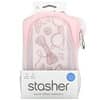 Stasher, Go Bag, Pink, 1 Bag, 18 fl oz (532 ml)