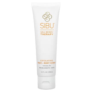 Sibu Beauty, Sea Berry Therapy, Exfoliante para el rostro y el cuerpo, 100 ml (3,3 oz. Líq.)