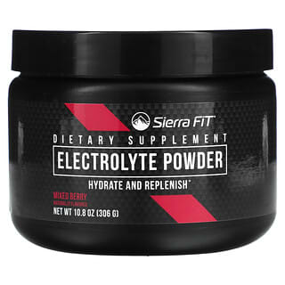 Sierra Fit, Electrolyte Powder, Elektrolyt-Pulver, 0 Kalorien, Beerenmischung, 291 g (10,3 oz.)
