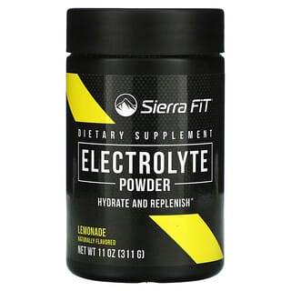 Sierra Fit, Electrolyte Powder, Elektrolyt-Pulver, 0 Kalorien, Limonade, 299 g (10,5 oz.)