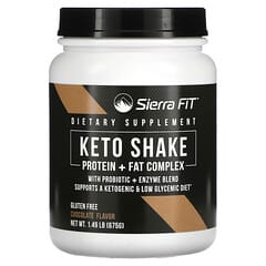 Sierra Fit, Keto Shake, Chocolate, 1.49 lbs (675 g)