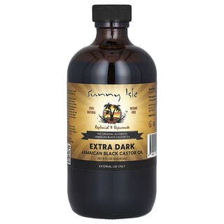 Sunny Isle, Aceite de ricino negro de Jamaica, Extranegro, 236,58 ml (8 oz. líq.)