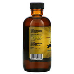 Sunny Isle, Aceite de ricino negro de Jamaica 100% natural, 4 oz. Líq.
