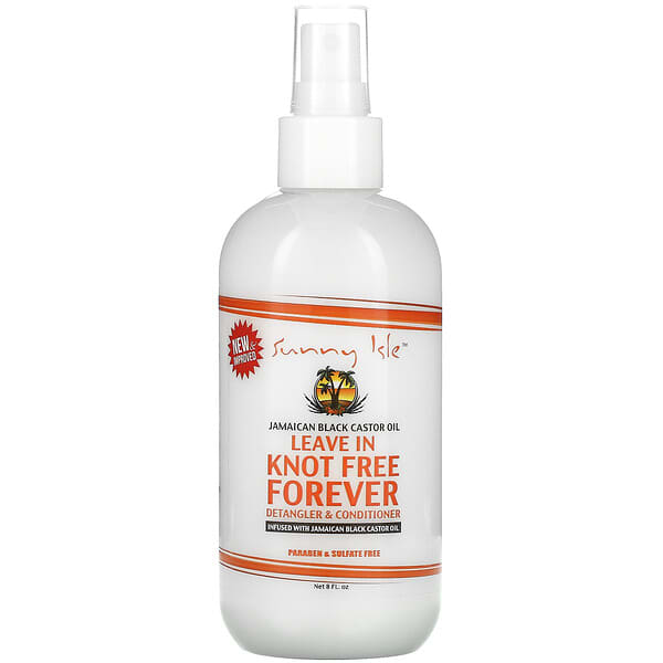 Sunny Isle, Jamaican Black Castor Oil, Leave in Knot Free Forever, 8 fl oz (Discontinued Item) 