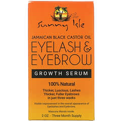 Sunny Isle, Jamaican Black Castor Oil, Eyelash & Eyebrow Growth Serum, 2 oz