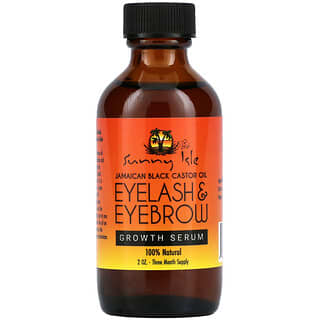 Sunny Isle, Jamaican Black Castor Oil, Eyelash & Eyebrow Growth Serum Jamaikanisches schwarzes Rizinusöl, Wimpern- und Augenbrauenwachstumsserum, 60 ml (2 oz.)