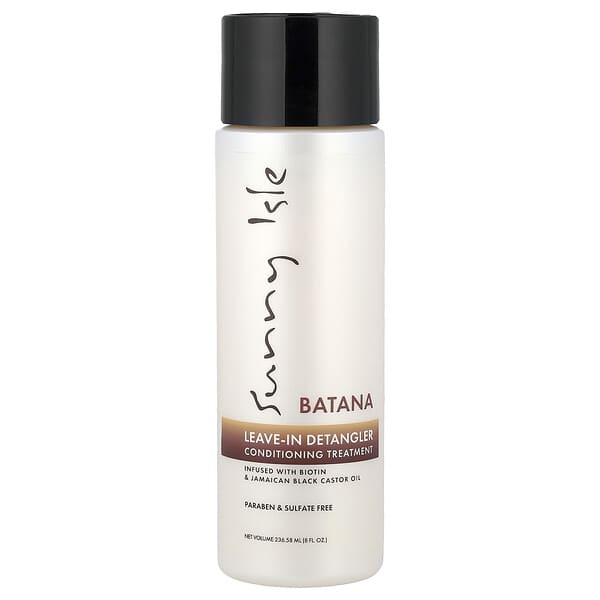 Sunny Isle, Batana Leave-In Detangler Conditioner Treatment, 8 fl oz (236,58 ml)