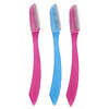 Hydro Silk Touch Up, Colores surtidos, 3 maquinillas de afeitar desechables
