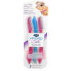 Hydro Silk Touch Up, Assorted Colors, 3 Disposable Razors