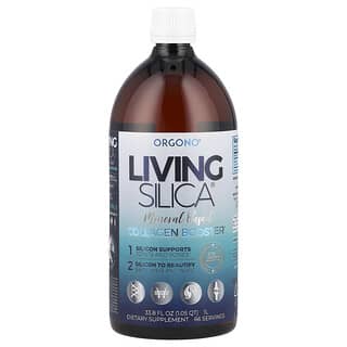 Silicium Laboratories, Orgono Living Silica, усилитель коллагена, 1 л (33,8 жидк. унции)