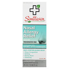Similasan, Nasal Allergy Relief（鼻腔用ムズムズケア）、20ml（0.68液量オンス）