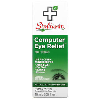 Similasan, Soulagement de la fatigue oculaire (ordinateur), goutte oculaires stériles, 10 ml