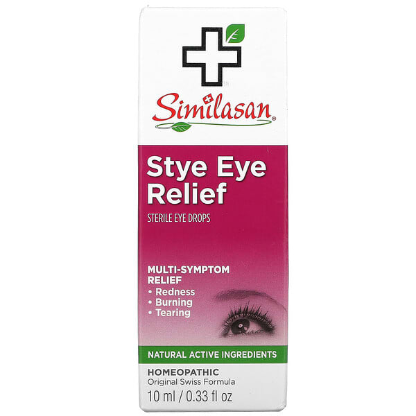 Similasan, Stye Eye Relief、Sterile アイドロップ 10ml（0.33液量オンス）