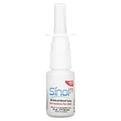 Sinol, SinolM, полностью натуральный назальный спрей, быстрое облегчение головной боли, 15 мл