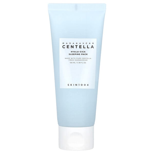 SKIN1004, 마다가스카르 병풀, 히알루-시카 수면 팩, 100ml(3.38fl oz)