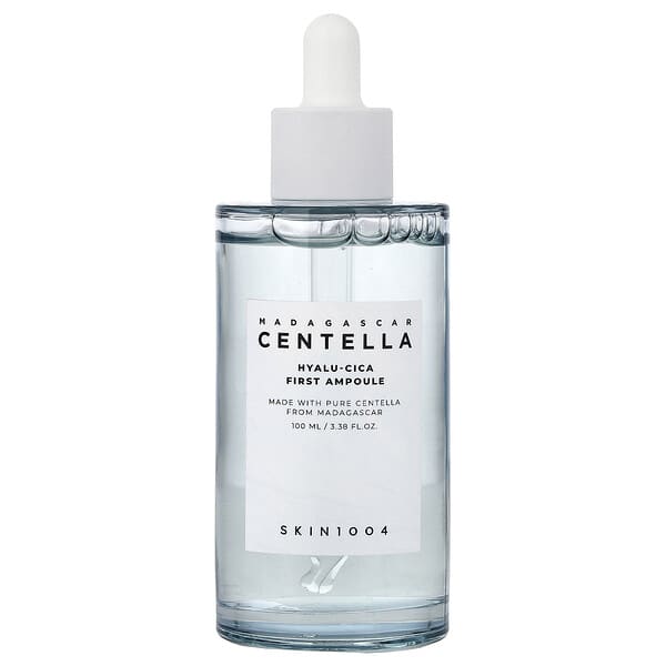 SKIN1004, マダガスカル産ツボクサ、Hyalu Cica（ヒアルシカ）配合ファーストアンプル、100ml（3.38液量オンス）