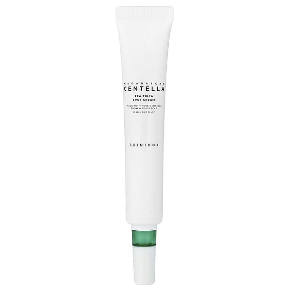 SKIN1004, 마다가스카르 병풀, 티-트리카 스팟 크림, 20ml(0.67fl oz)