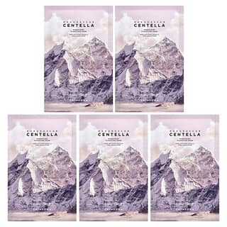SKIN1004, Centella de Madagascar, Mască de frumusețe porumbizantă și clarificatoare, 5 foi, 23 ml fiecare