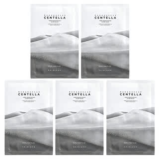 SKIN1004, Mască de înfrumusețare cu Centella de Madagascar, Tonus Brightening Glow, pachet de 5, 25 ml fiecare