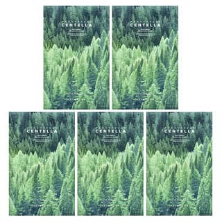 سكين 1004‏, Madagascar Centella ، قناع الجمال والاسترخاء Tea-Trica ، 5 أقنعة ، 0.81 أونصة سائلة (24 مل) لكل قناع