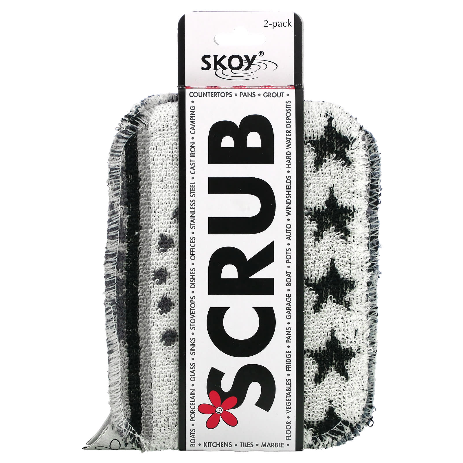 Skoy, Scrub, 2 Pack