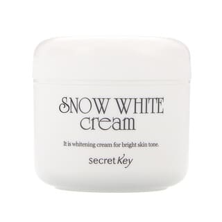 Secret Key, Creme Branca de Neve, Creme Clareador, 50 g