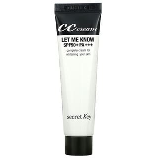 Secret Key, Let Me Know, CC crème, FPS 50+ PA+++, 30 ml