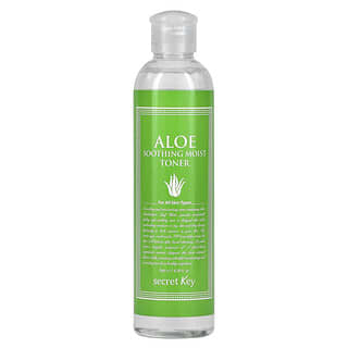 Secret Key, Aloe Soothing Moist Toner, beruhigendes, feuchtigkeitsspendendes Aloe-Gesichtswasser, 248 ml (8,38 fl. oz.)