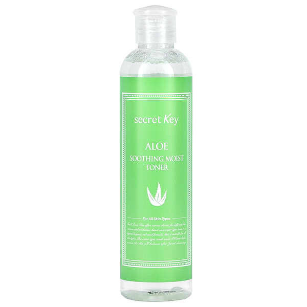 Secret Key, Soothing Moist Toner, Aloe , 8.38 fl oz (248 ml)