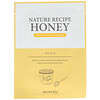 Nature Recipe Mask Pack, Honey, 10 Sheets, 0.7 oz (20 g) Each
