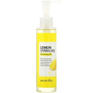 Secret Key, Aceite de limpieza con gas de limón, 150 ml (5,07 oz. Líq.)