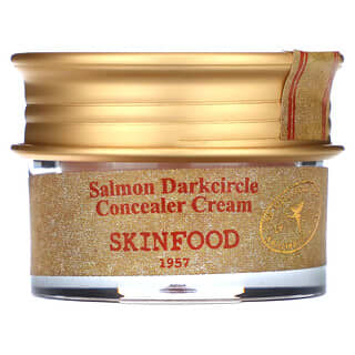SKINFOOD, Salmon Darkcircle Concealer Cream, Nr.1 Lachsblüte, 10 g (0,35 oz.)