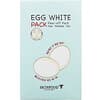 Egg White Pack, Peel-Off Pack for Nose, Forehead, Jaw, 10 Sheets
