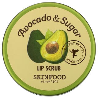 Skinfood, Скраб для губ с авокадо и сахаром, 14 г (0,49 жидк. Унции)
