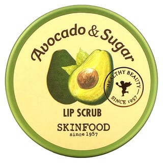 Skinfood, مقشر الشفاه بالأفوكادو والسكر ، 0.49 أونصة سائلة (14 جم)