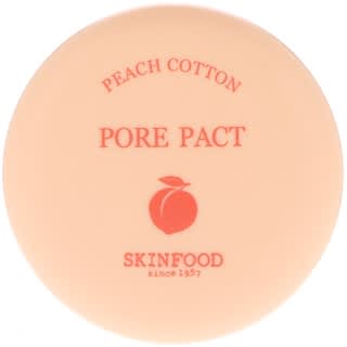 SKINFOOD, Peach Cotton, Pore Pact, 9 g