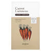 Carrot Carotene Beauty Mask, 1 Sheet, 0.91 fl oz (27 ml)