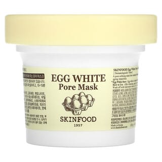 SKINFOOD, Egg White Pore Beauty Mask, Poren-Beauty-Maske, 4,23 oz. (120 g)