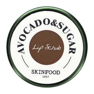 SKINFOOD, Lip Scrub, Avocado & Sugar, 0.5 oz (14 g)
