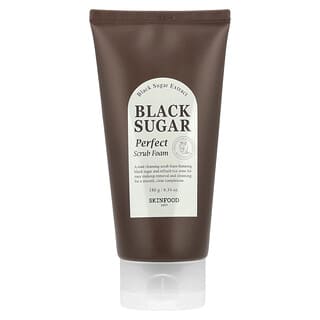 SKINFOOD, Black Sugar Perfect Scrub Foam, 6.34 oz (180 g)