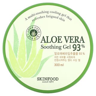 Skinfood, Aloe Vera Soothing Gel 93%, 300 ml