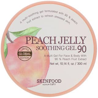 Skinfood, Peach Jelly, Soothing Gel 90, Gel relajante, 300 ml (10,14 oz. líq.)
