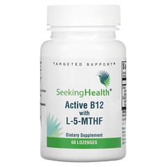 Seeking Health, Aktives B12 mit L-5-MTHF, 60 Lutschtabletten