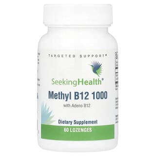 Seeking Health, Metil B12 1000, 60 pastillas