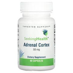 Seeking Health, Córtex adrenal, 50 mg, 60 cápsulas