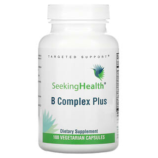 Seeking Health, Complexe B Plus, 100 capsules végétariennes