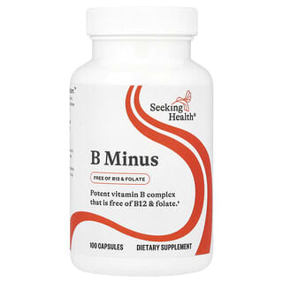 Seeking Health, B Minus, 100 Capsules