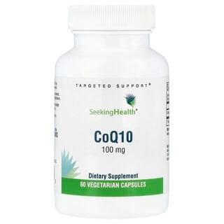 Seeking Health, CoQ10, 100 mg, 60 cápsulas vegetales