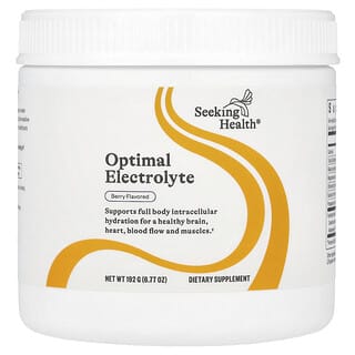 Seeking Health, Électrolyte optimal, Baies, 192 g