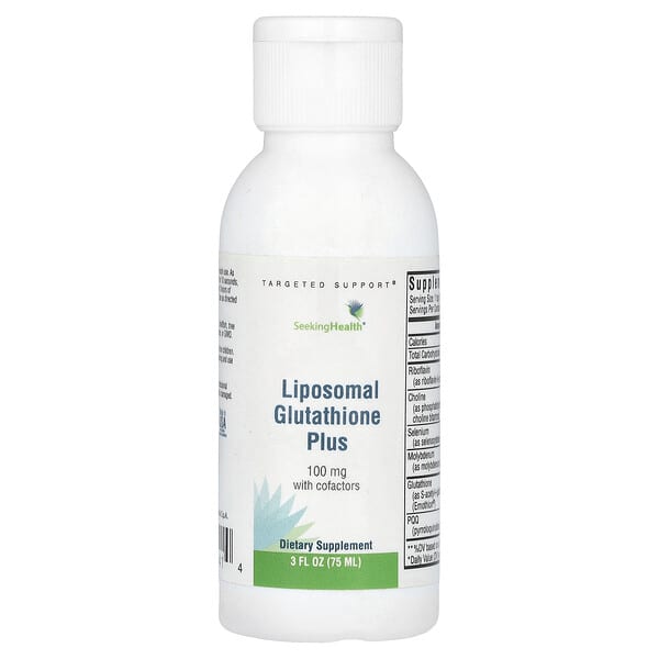 Seeking Health, Liposomal Glutathione Plus, 100 mg, 3 fl oz (75 ml)